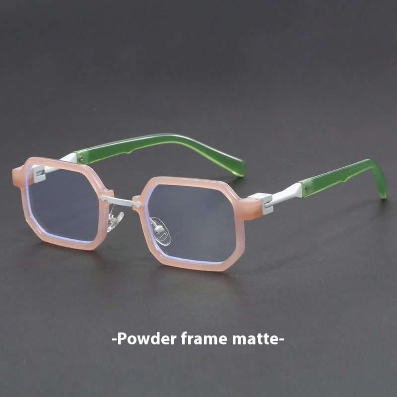 Retro Polygon Exquisite Sun Glasses Women