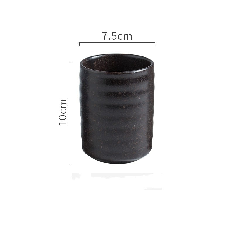 Japanese Vintage Ceramic Tea Cup Straight Cup