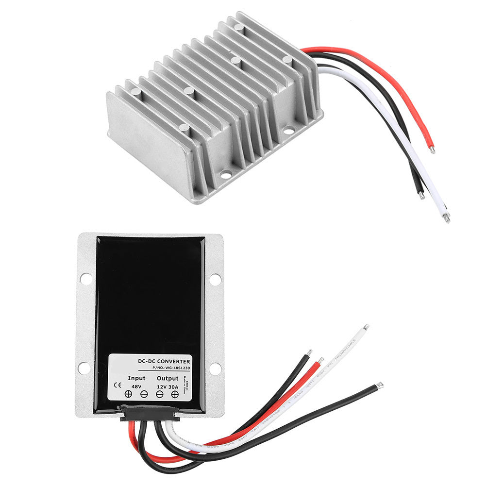 48V to 12V Car Buck Converter DC Voltage Regulator Power Supply 30A 360W