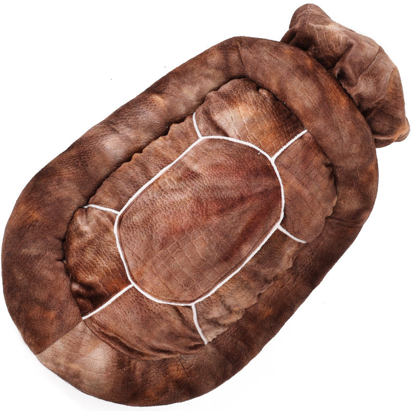 Tortoise Dual Purpose Transfiguration Multifunctional Pet Nest Winter Warm Clothing