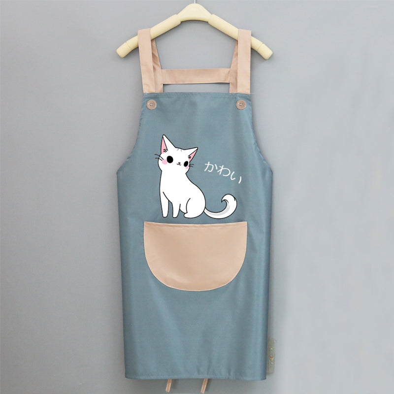 Waterproof And Oily Pet Bathing Clothes Bib For Men And Women
