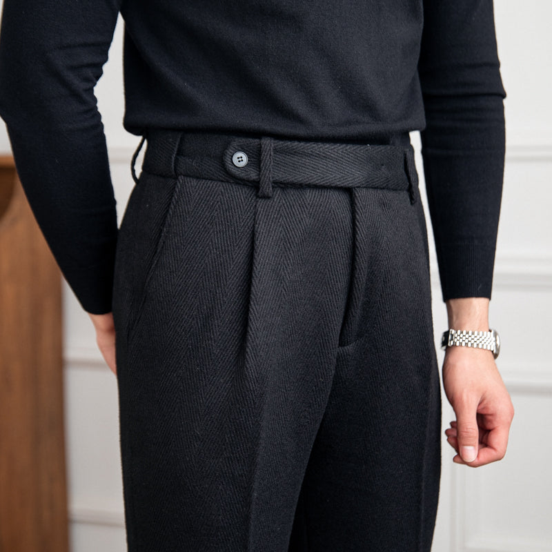 Warm And Versatile Retro Casual Pants
