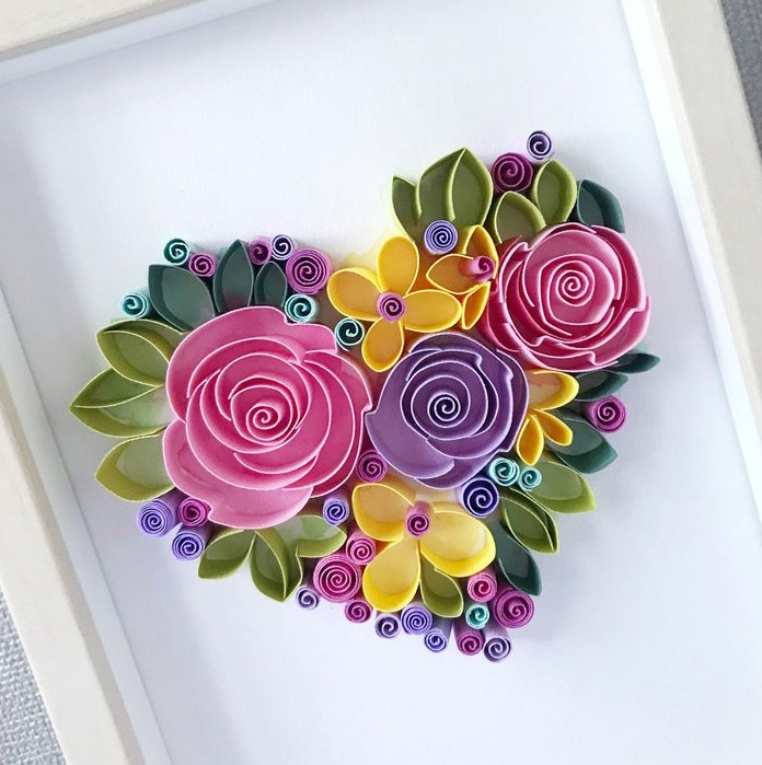 Quilted Paper Painting Material Package Slot Series Illustration Creative Handmade Set