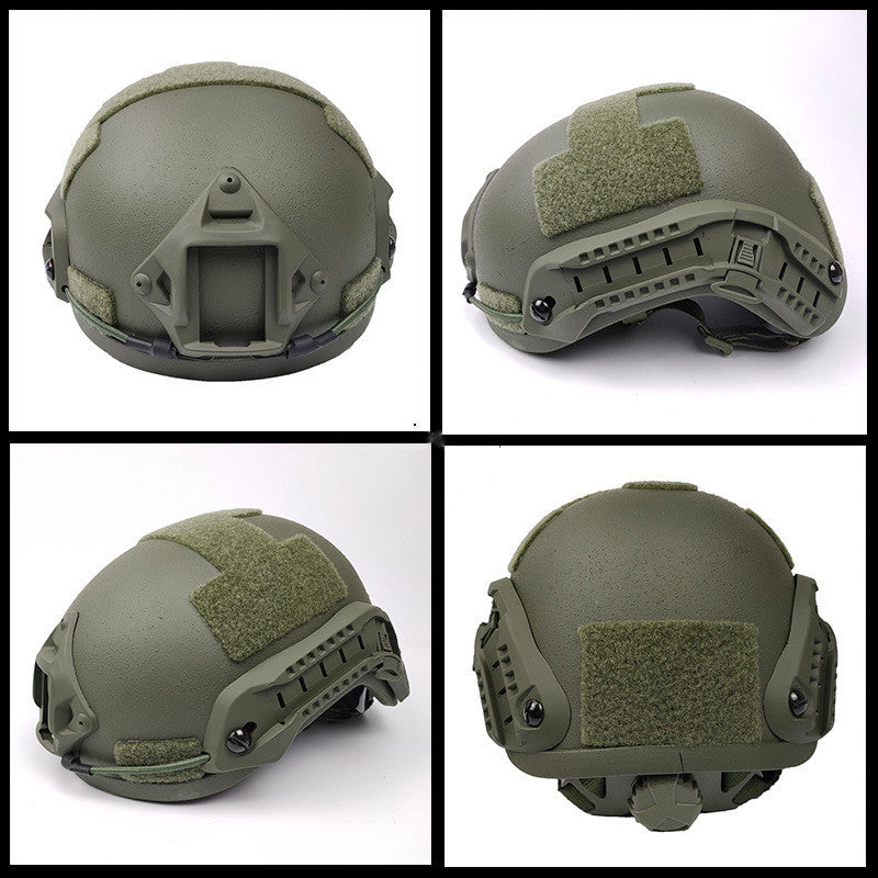 Anti-smashing Tabby Winter And Summer Military Fan Army Training Helmet